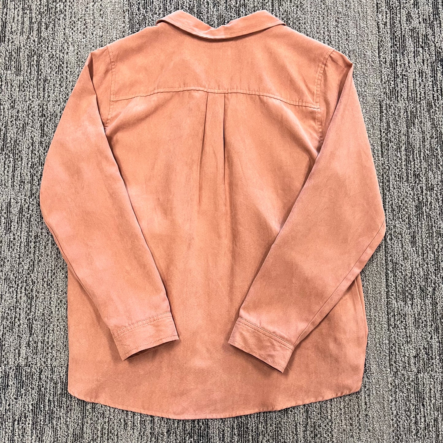 Large Pink Croft & Barrow Button-Up Shirt