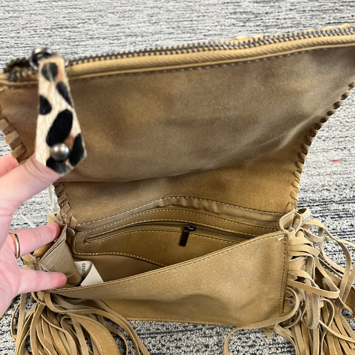 Leopard Print Crossbody Purse New with Tags!