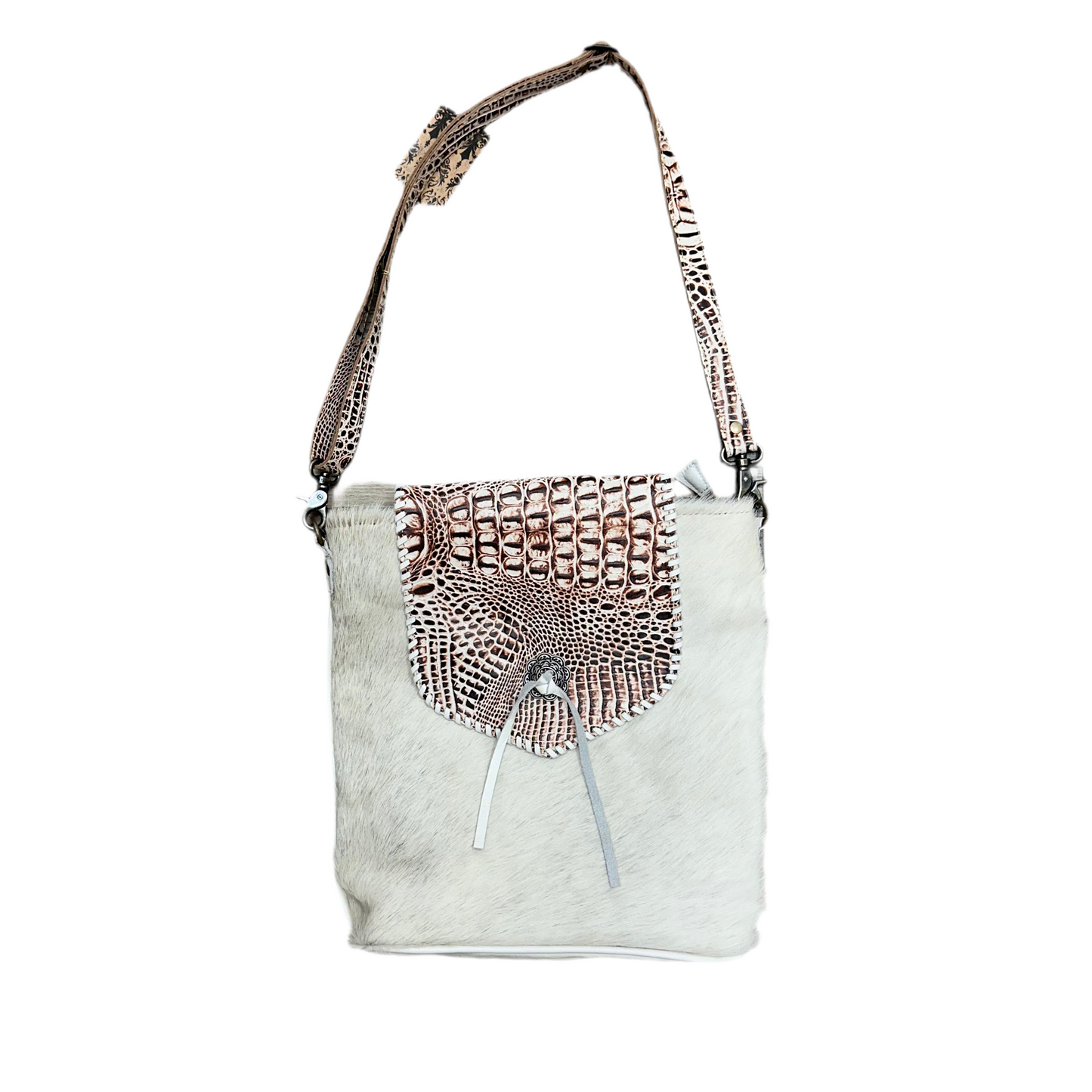 Myra Smoky Azteca Leather & Haron Bag