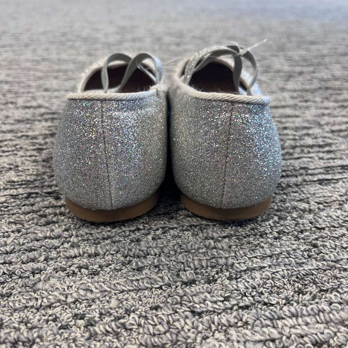 Girls Youth Size 4 Dream Pairs Sparkly Flats