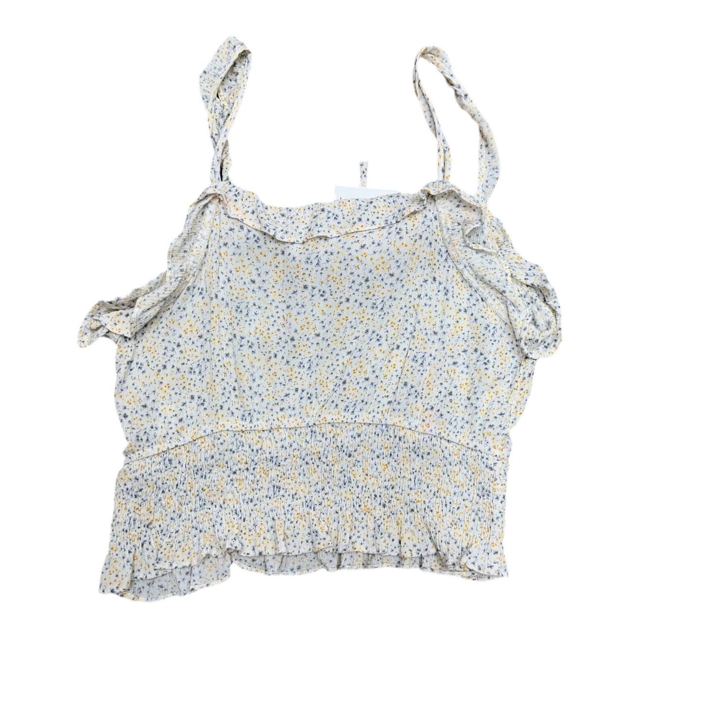 Paper cran Medium White/Yellow/Blue Tank