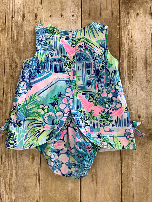Girls Lilly Pulitzer 3-6 mo. 2 pc set