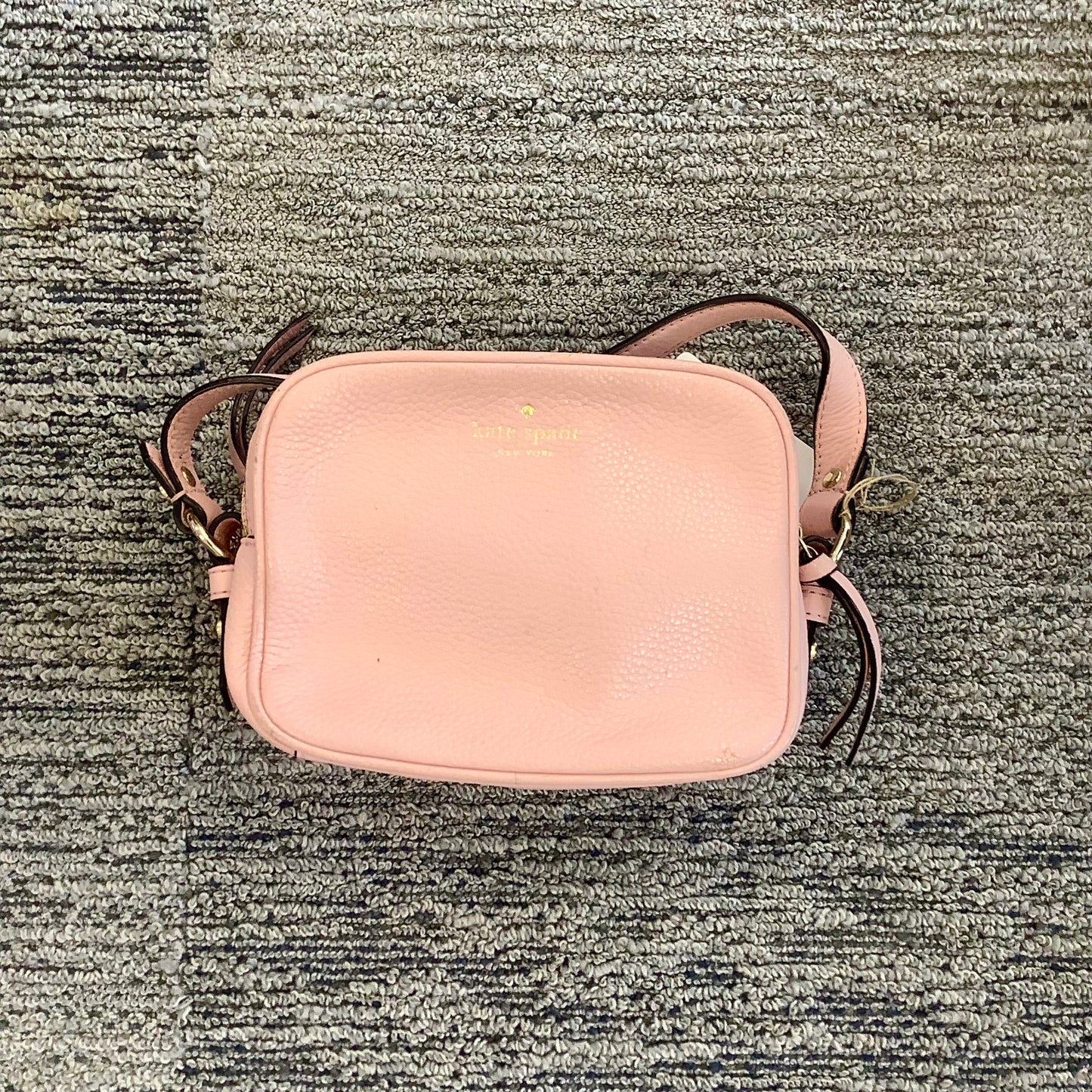 Kate Spade small leather crossbody pink