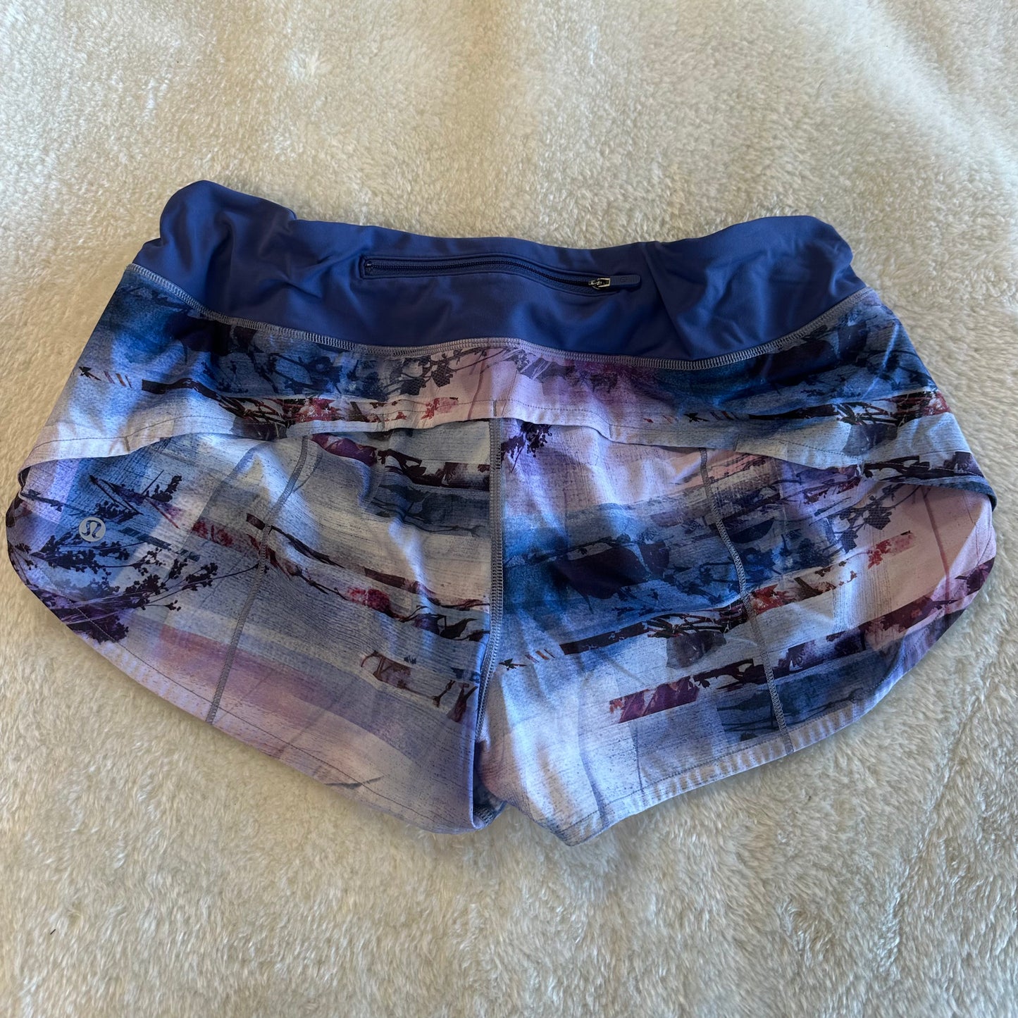 Lululemon 10 Purple/Multicolor Shorts