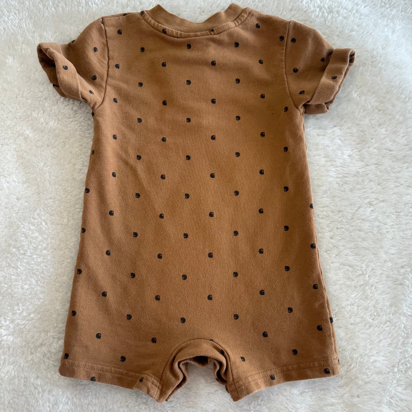 Baby Boy Carhartt 12M Brown Outfit