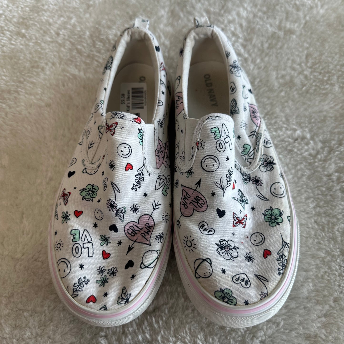 Kids Old Navy 4 White Shoes