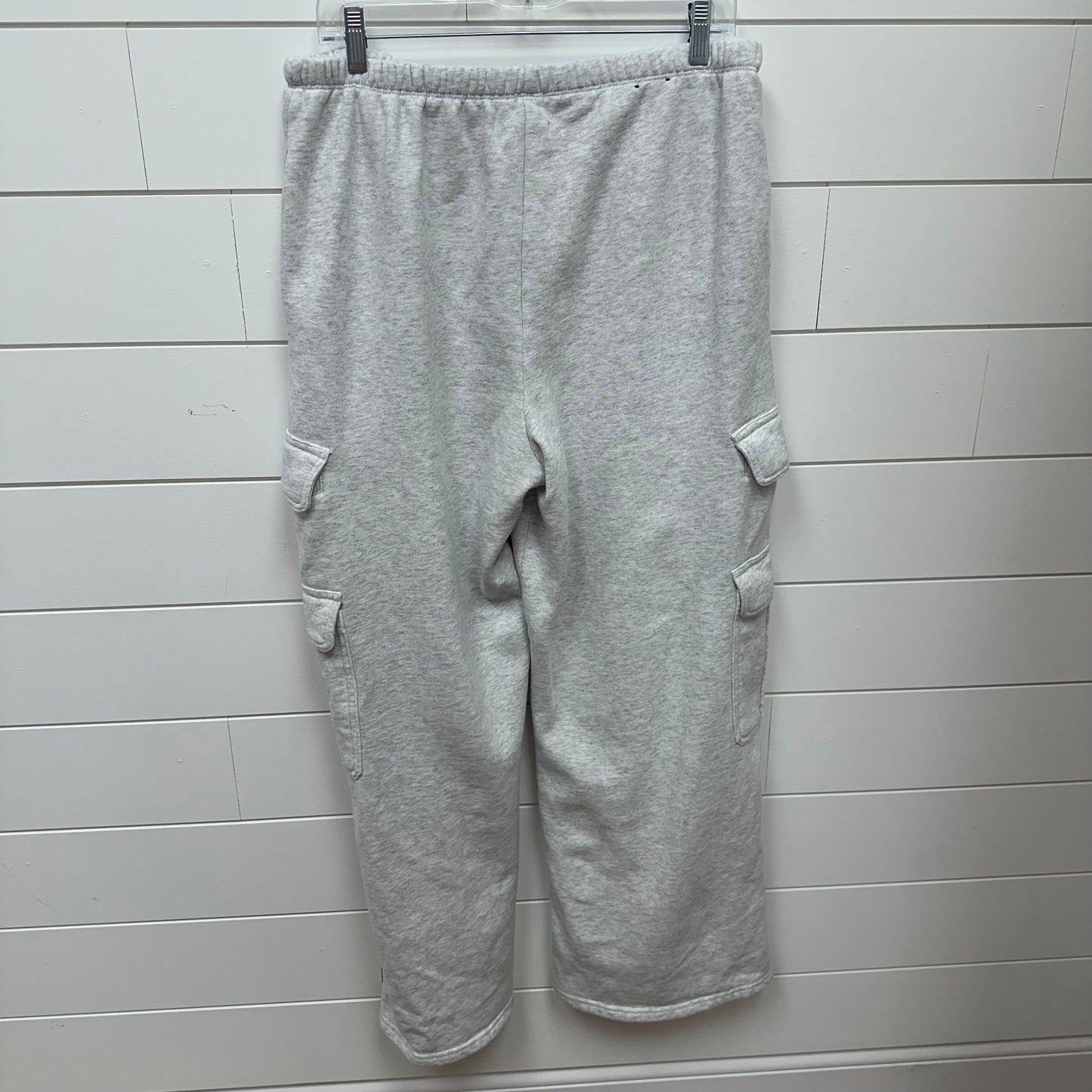 Garage L Light Grey Cargo Sweatpants
