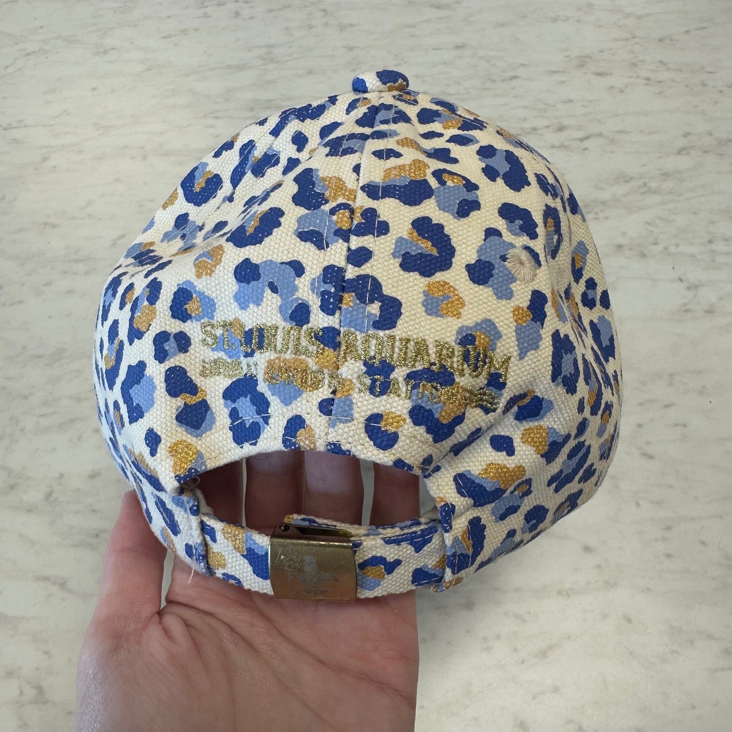 St. Louis Aquarium Blue/Cream/Gold Hat