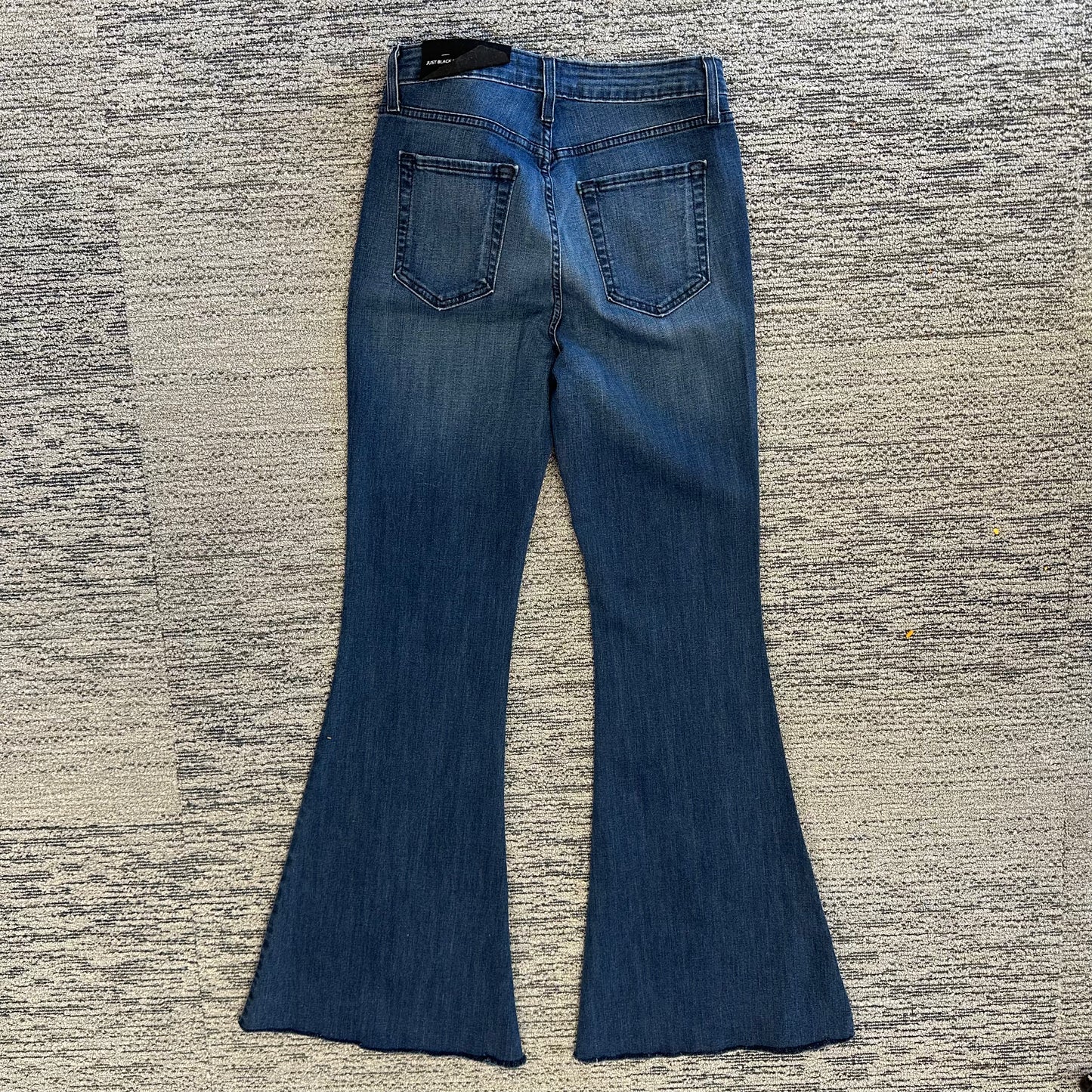 NWT JustBlackDenim 28/6 Flare Dark Jeans