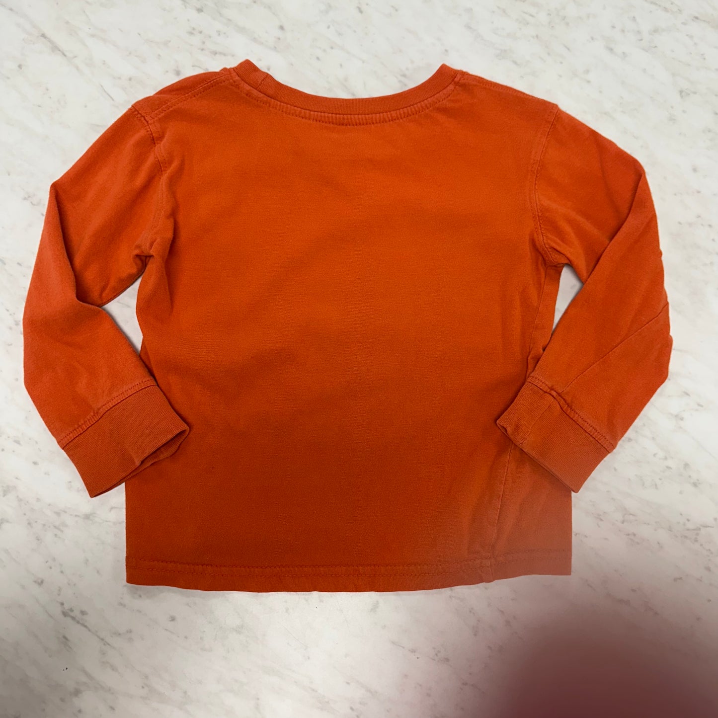 Toddler Nike Orange Long Sleeve Top