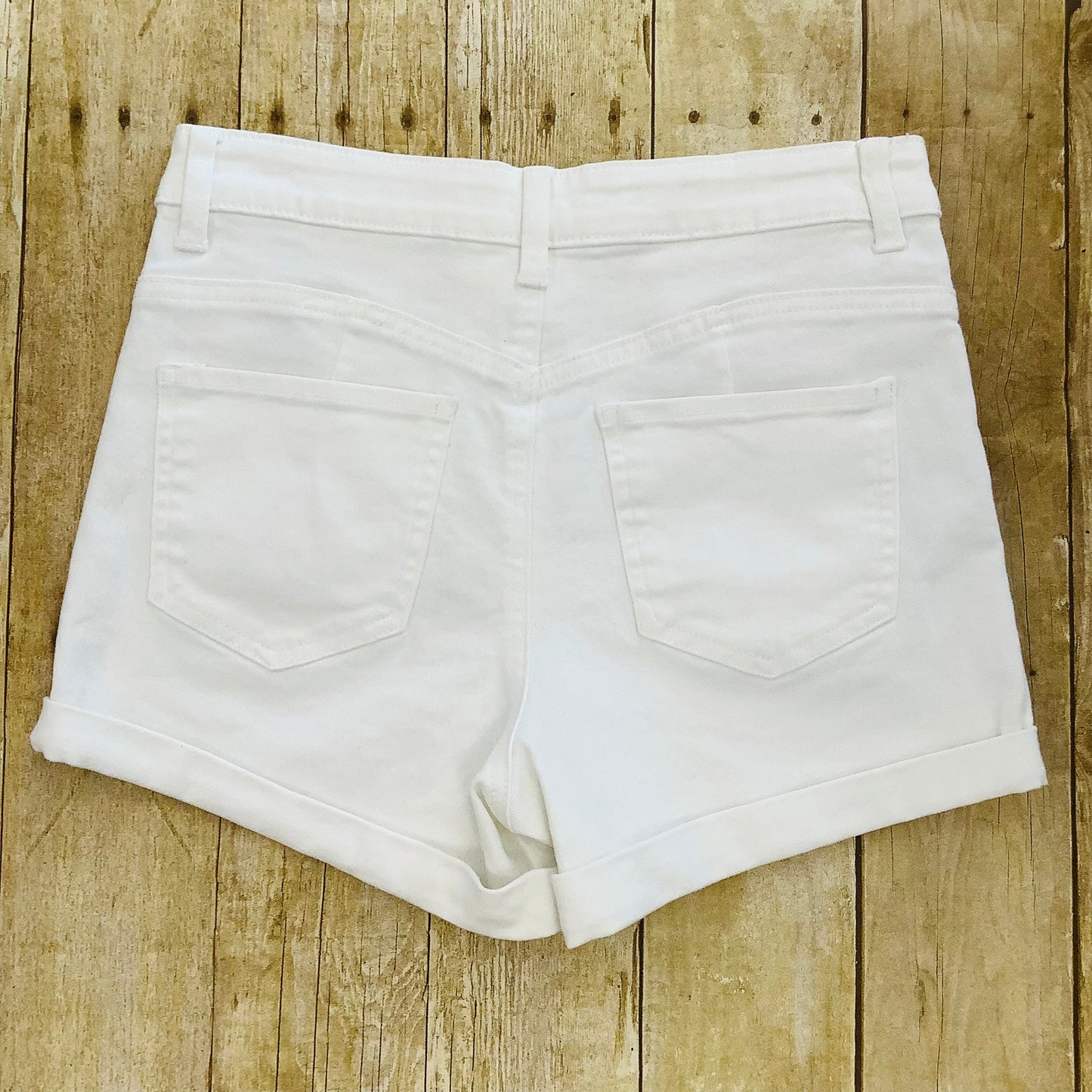 Re generation size 5 high rise curvy jean shorts