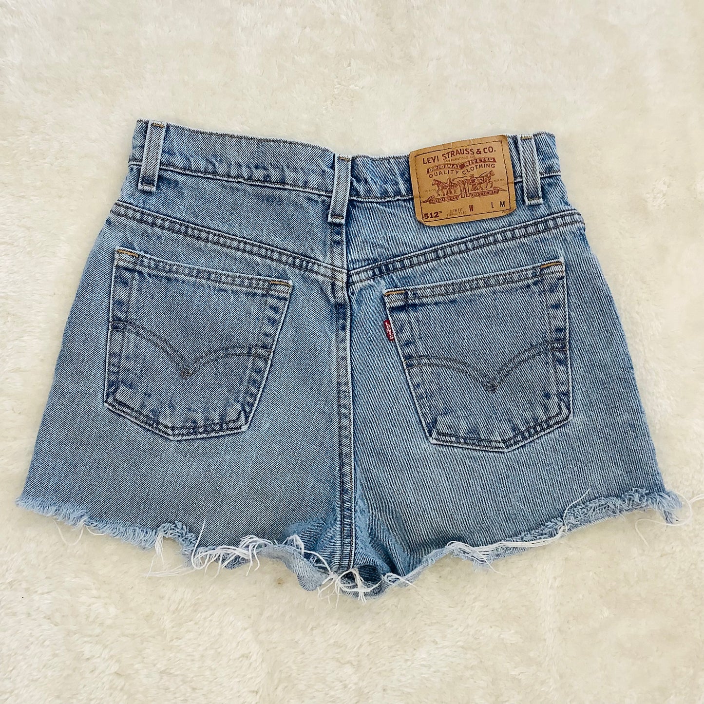 Levi’s 512 size 8 denim shorts