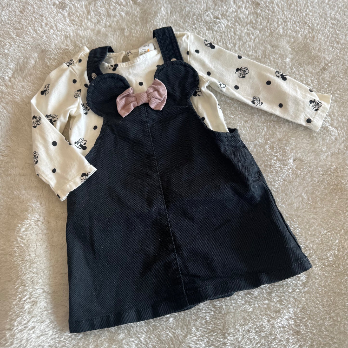Babygirl 6m Minnie Mouse Set