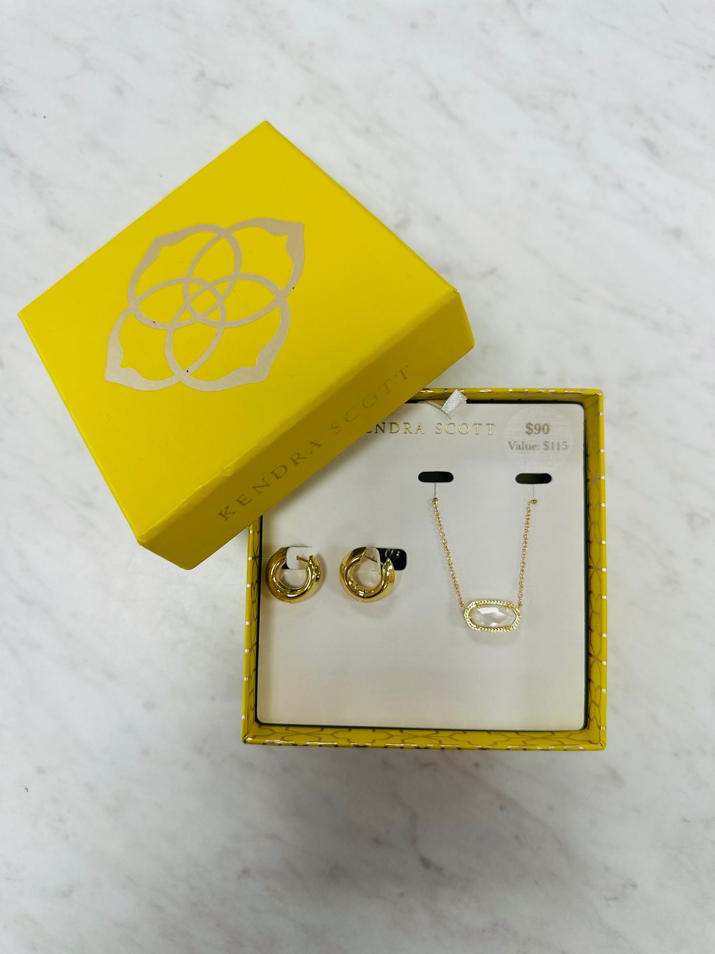 Kendra Scott Elisa Mikki Necklace and Earring Set