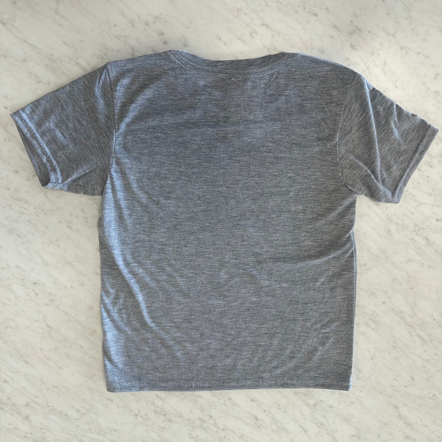 Boy’s 5 Grey Graphic Tee