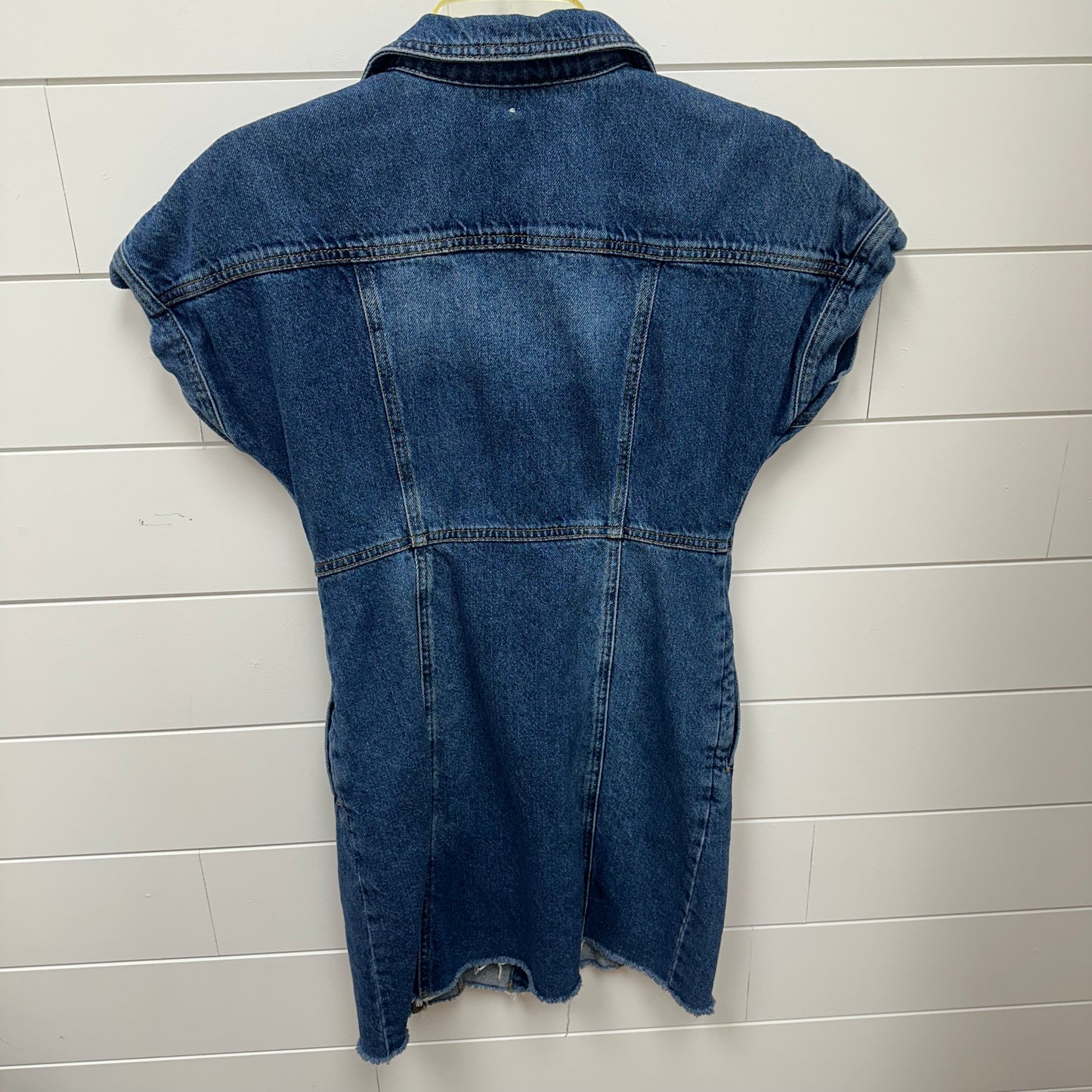Free People Small Jean Buttoned Up Dress