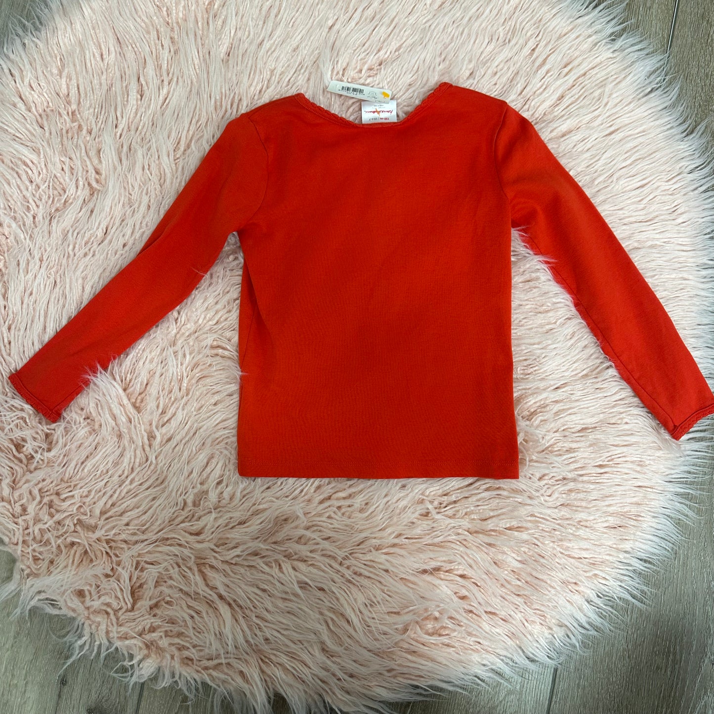 Kids 6/7 Red Long Sleeve Top