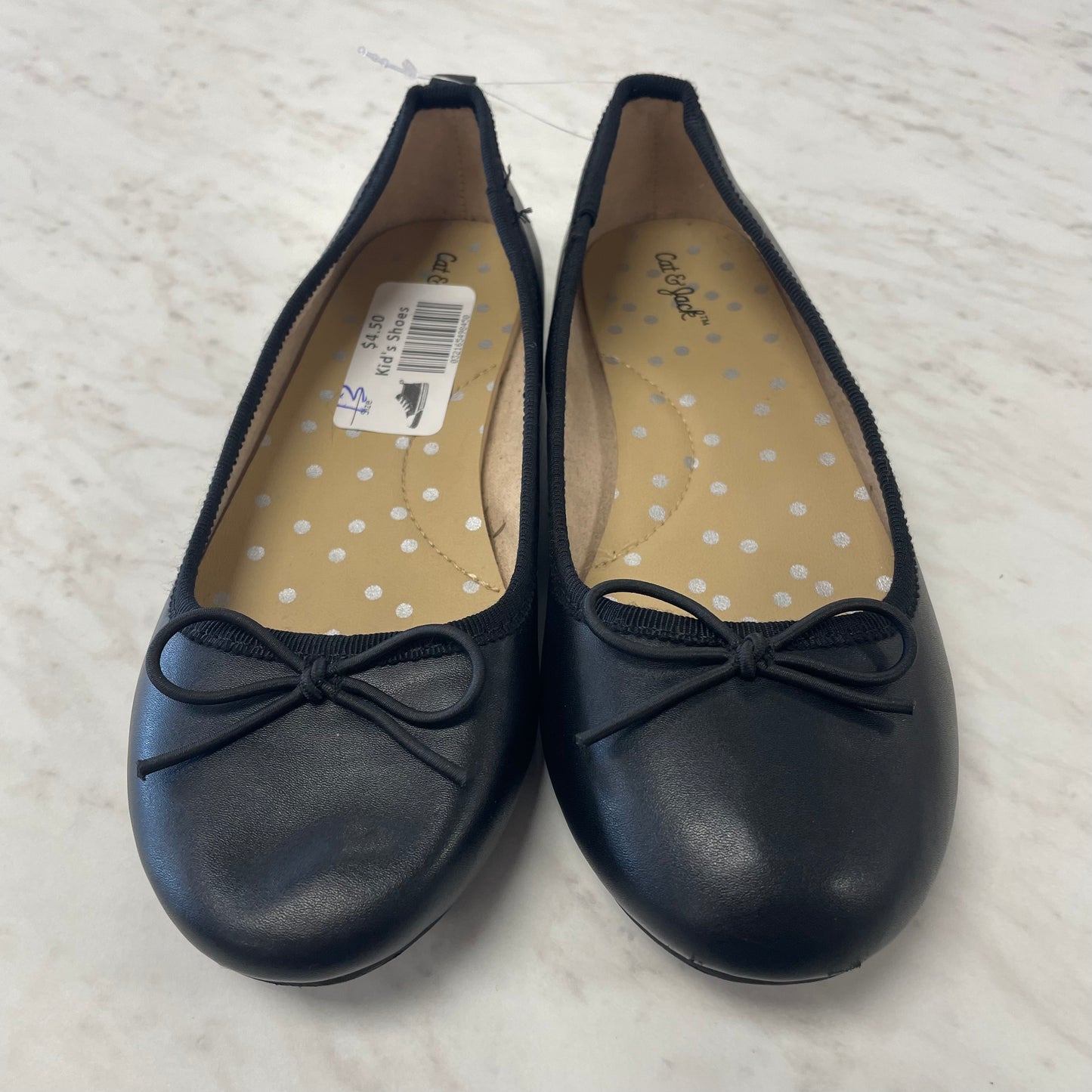 Cat and Jack flats size girls 13
