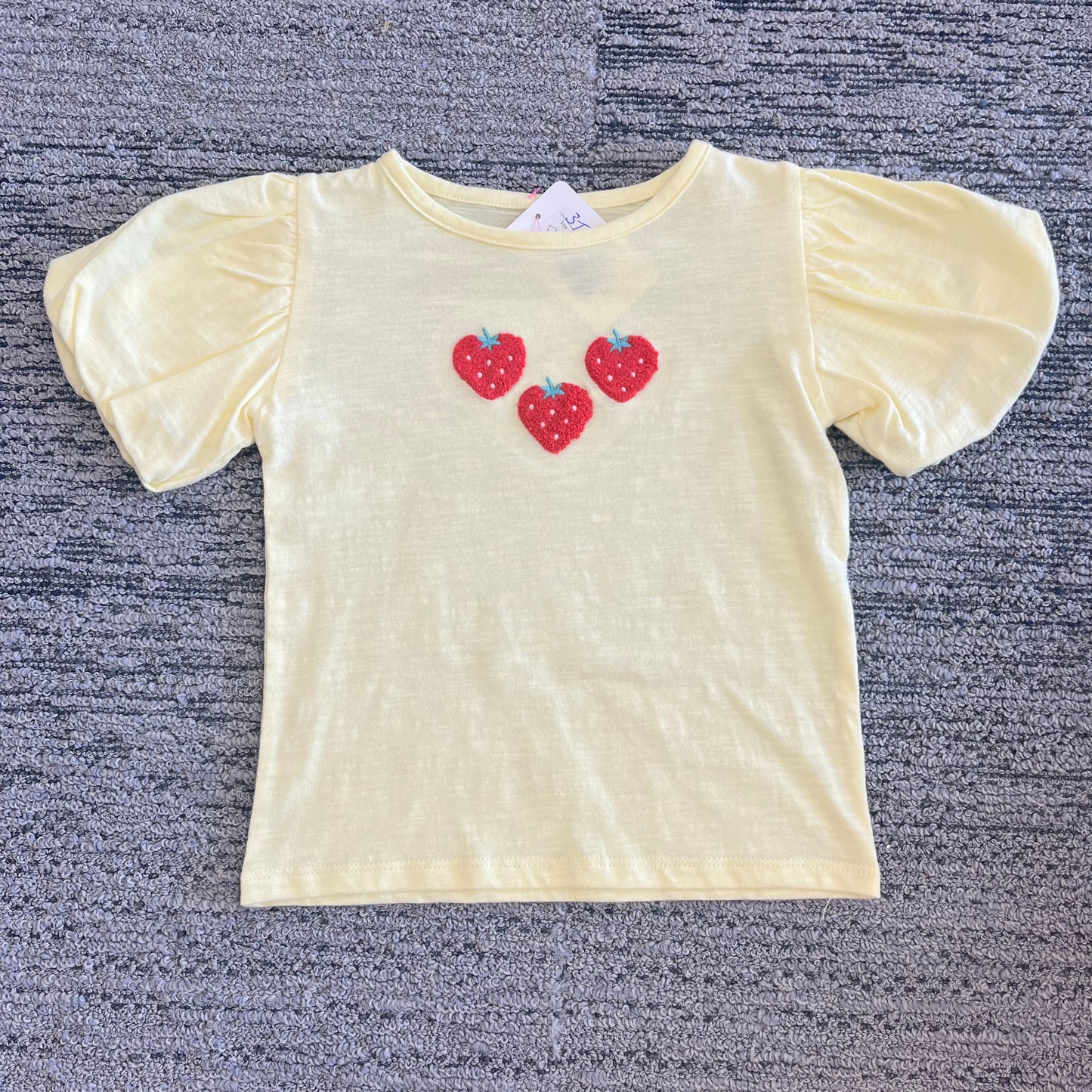 Girls 3T Okie Dokie Strawberry Tee