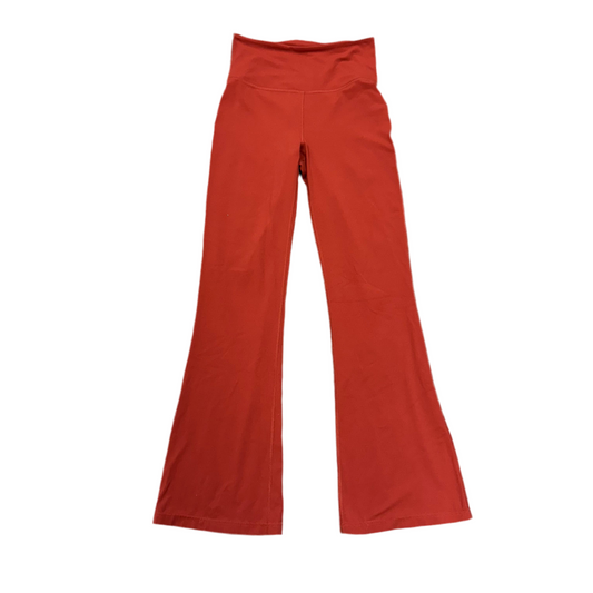 Lululemon Flare Rust Orange Size 6