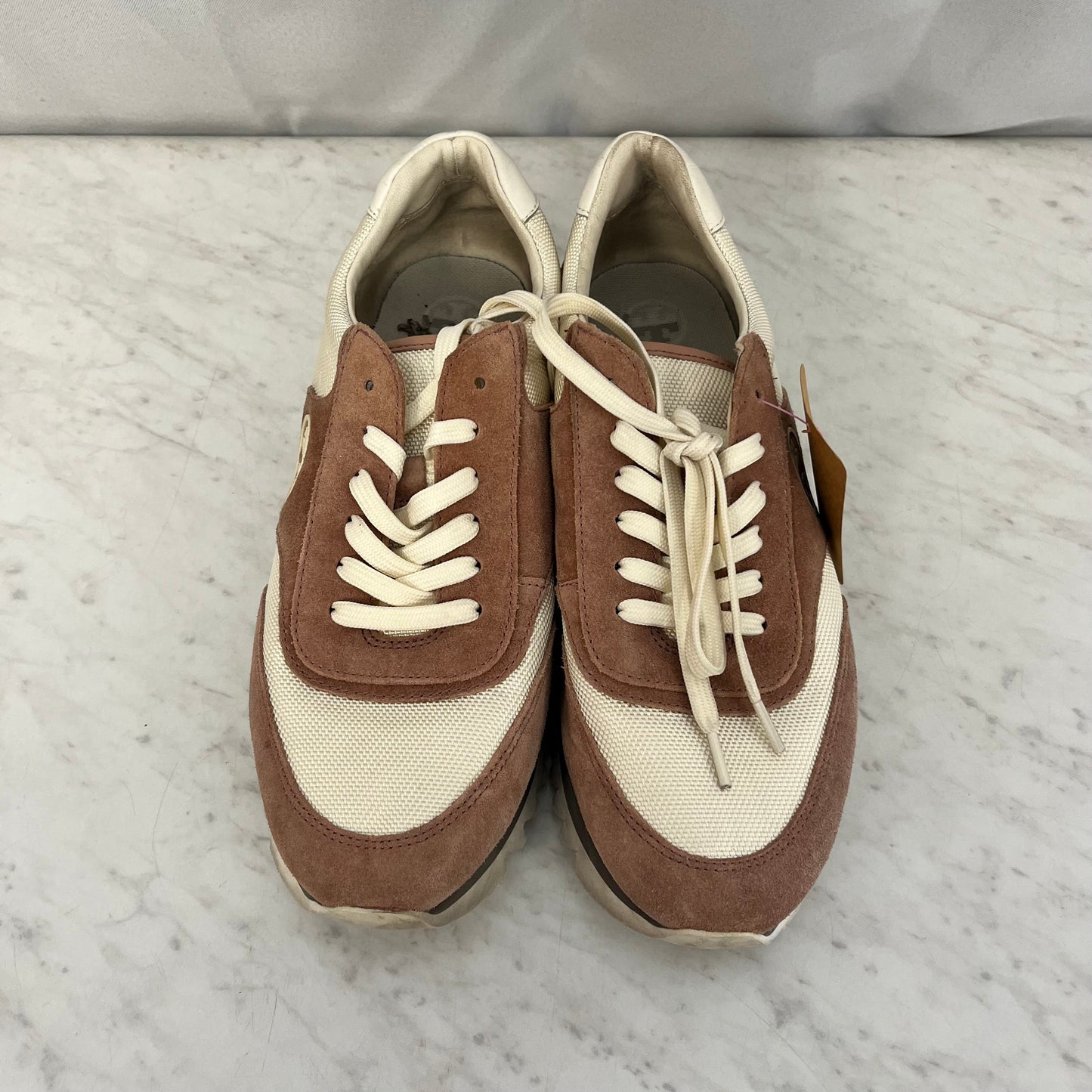 Size 9 Pink & White Tory Burch Shoes