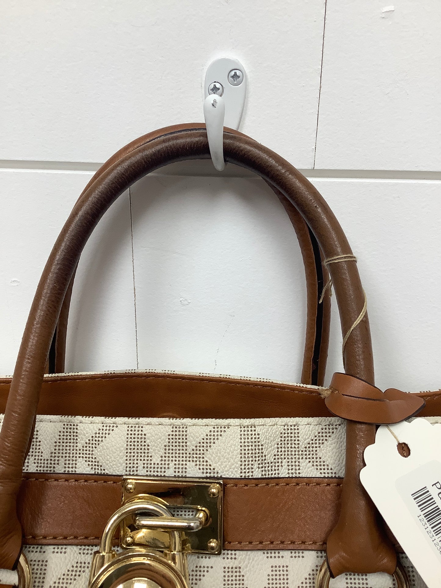 Michael Kors Vanilla Hamilton Bag