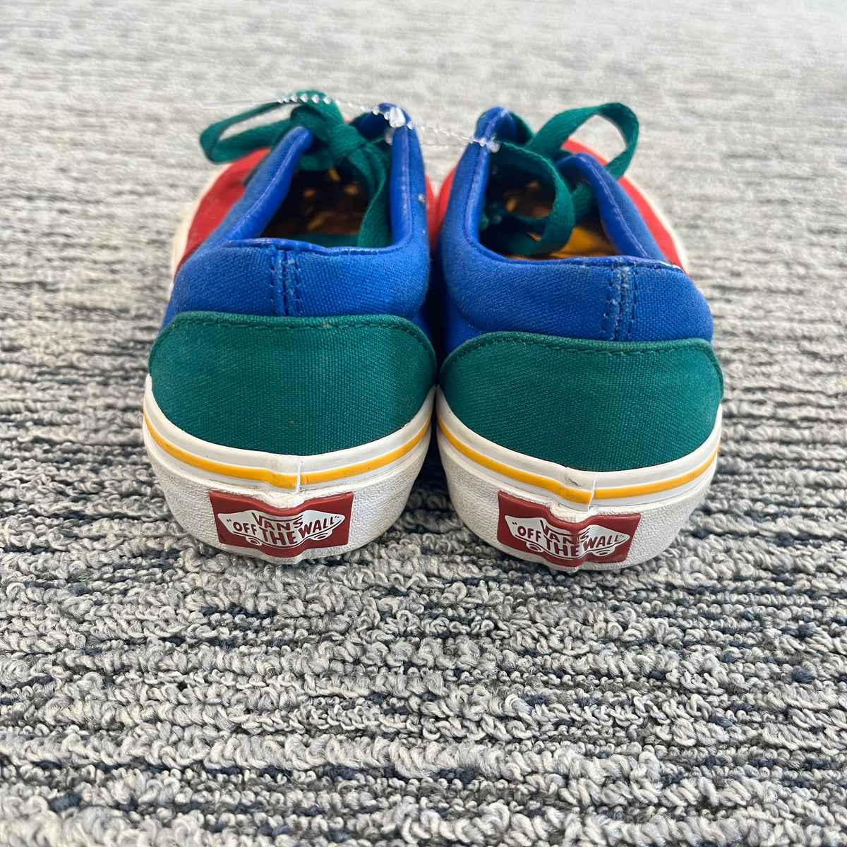 Size 1 Kid’s Colorblock Vans