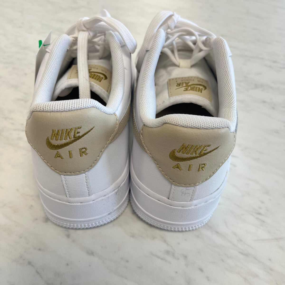 Size 8.5 White Nike Air Force 1s