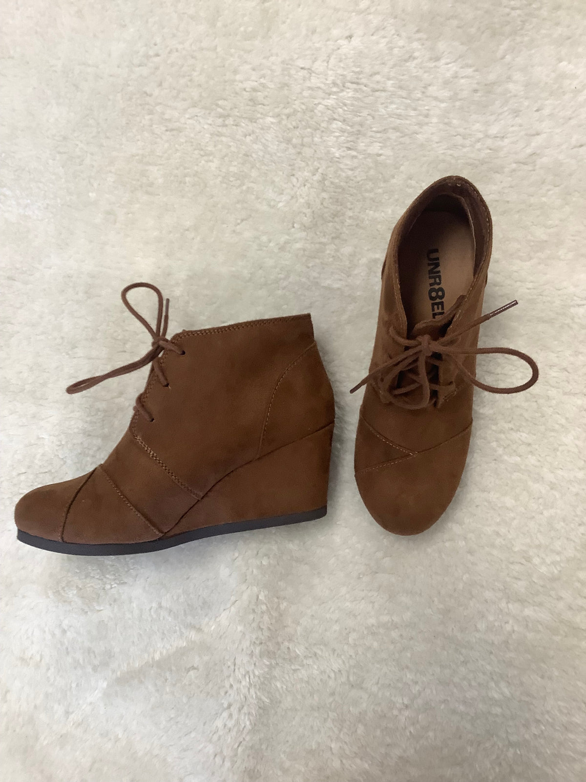 Unr8ed Brown Wedges size 7.5