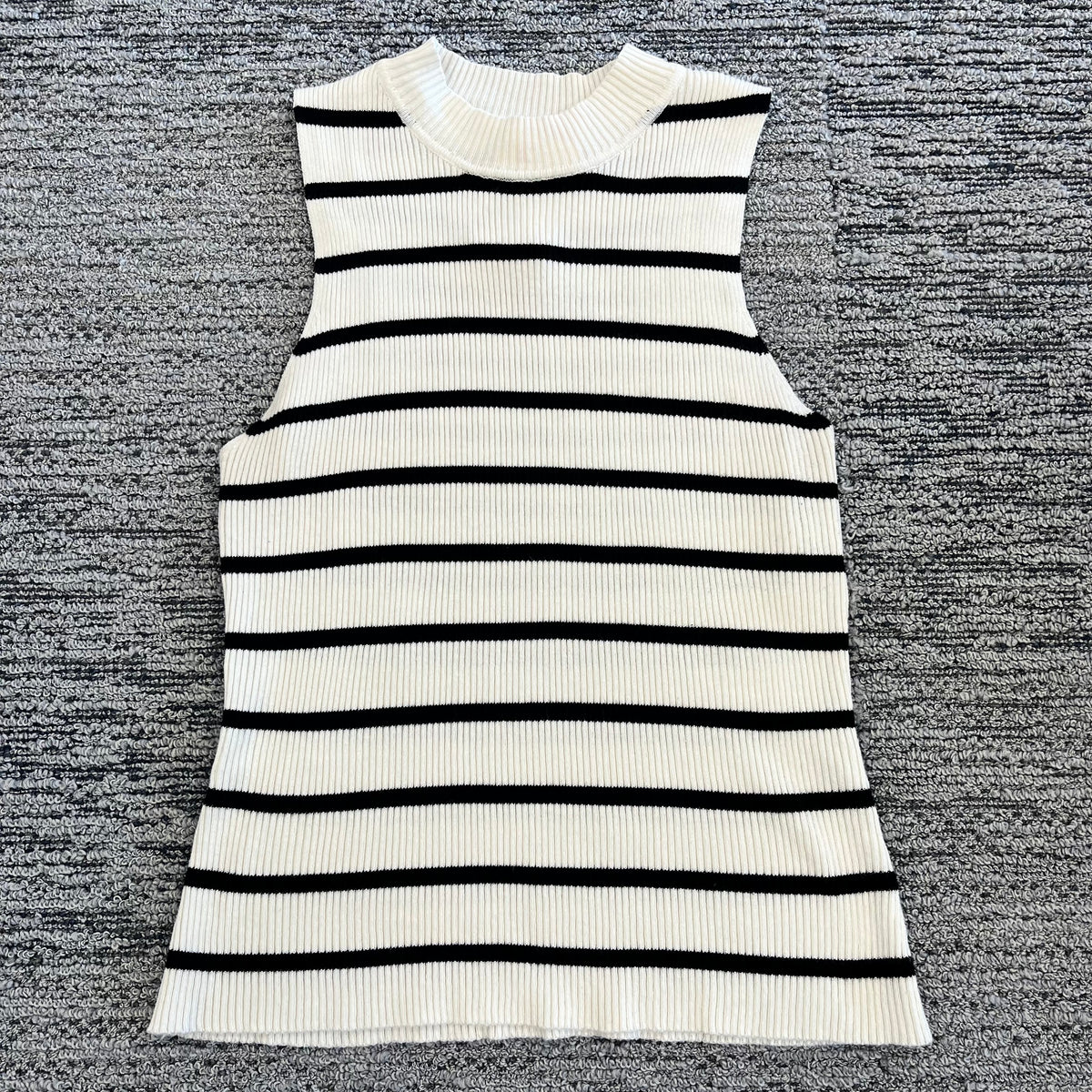 XXL Striped Pink Lily Tank
