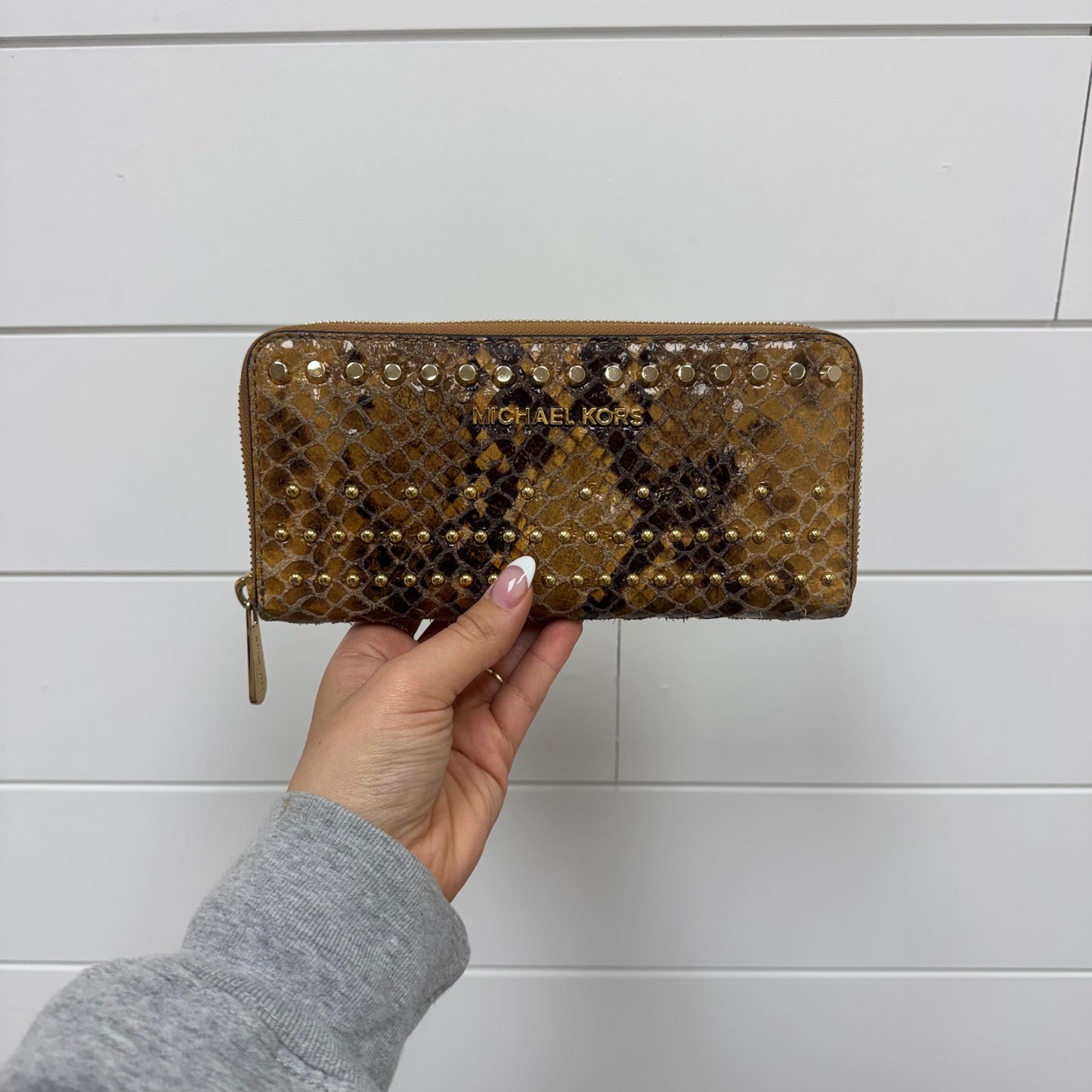 MK Snakeskin Wallet