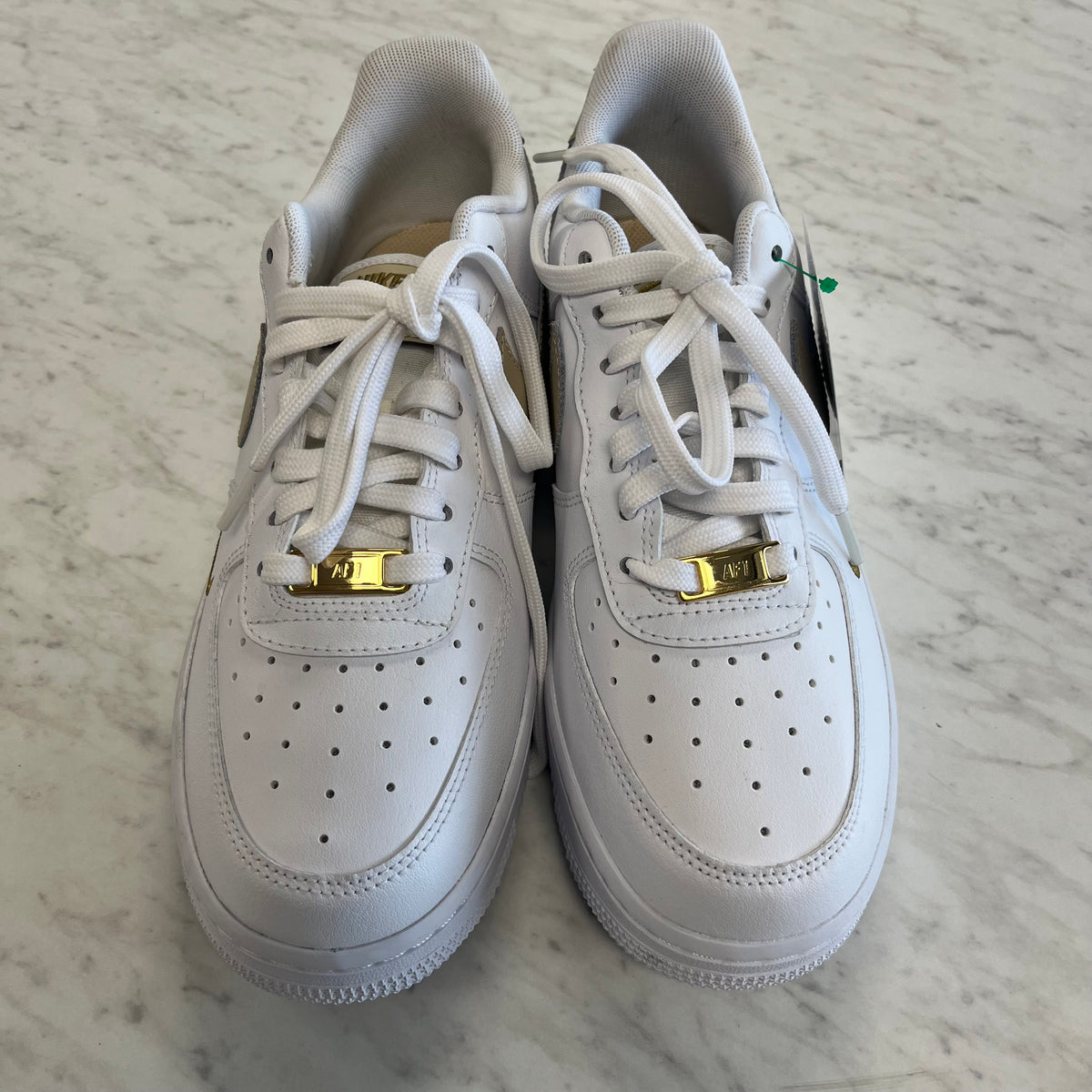 Size 8.5 White Nike Air Force 1s