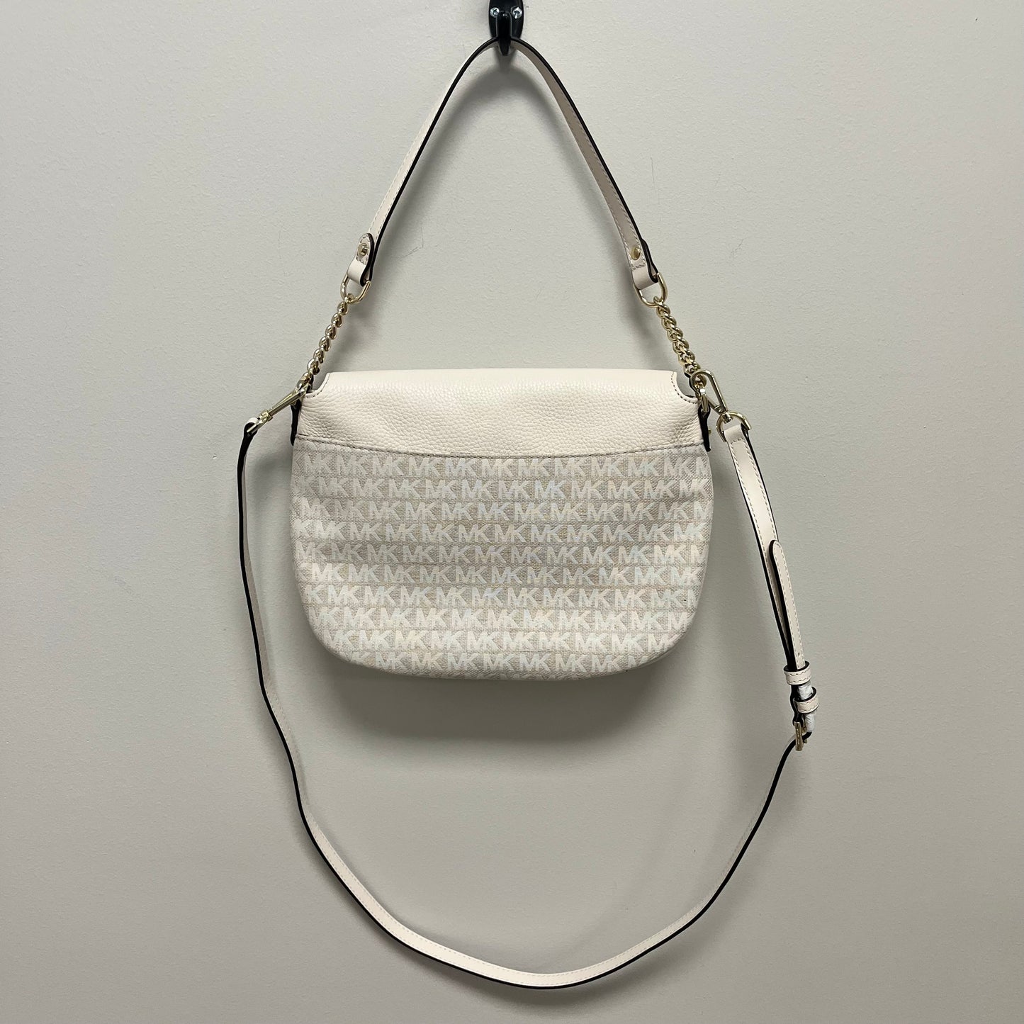 White Michael Kors Crossbody Purse