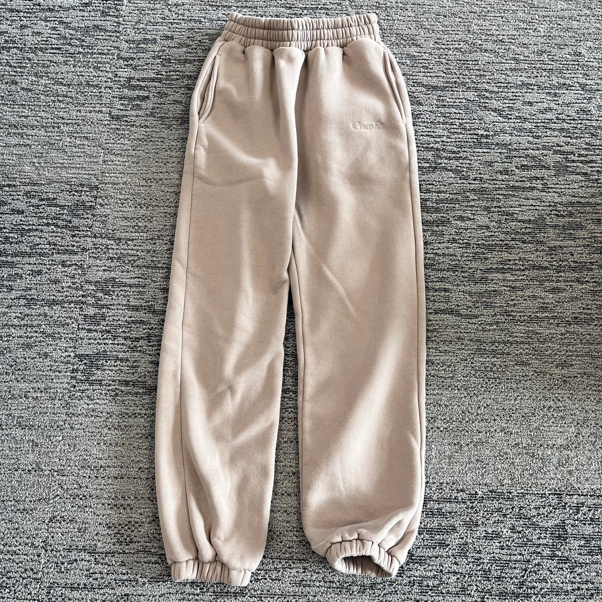 XS Light Gray Comfrt Hoodie & Sweatpants Set