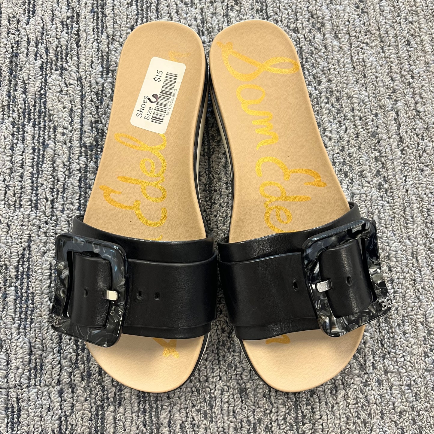 Size 6 Black Sam Edelman Sandals