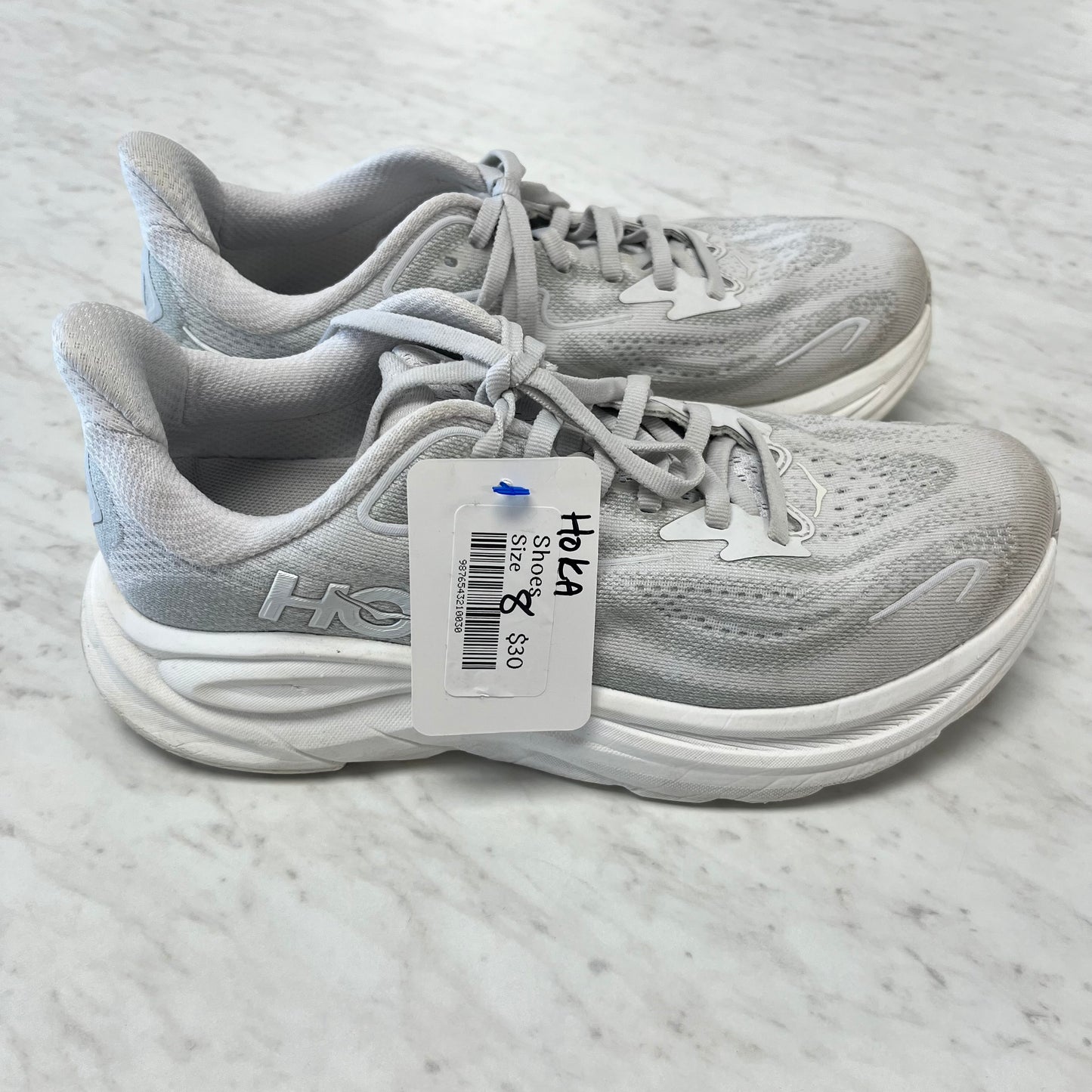 Size 8 Gray HOKA Shoes