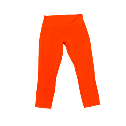 Lululemon Orange Leggings Size 12