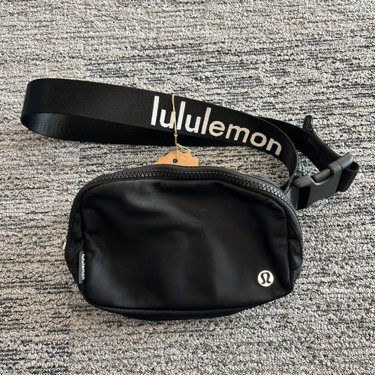 Black Lululemon Belt Bag