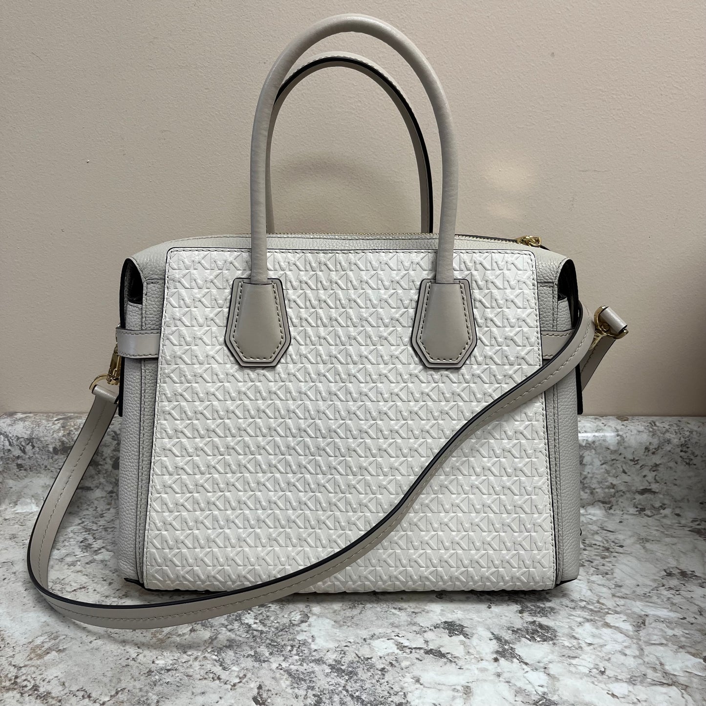 Michael Kors Mercer Satchel Purse and Wallet Set!