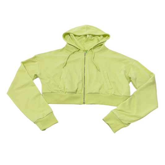 Zip Up Cropped Jacket Size S
