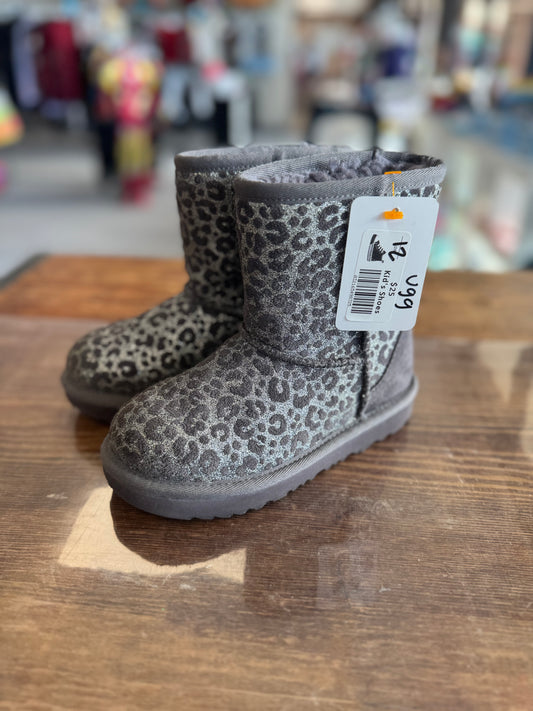 UGG girls Cheetah Boots Size 12