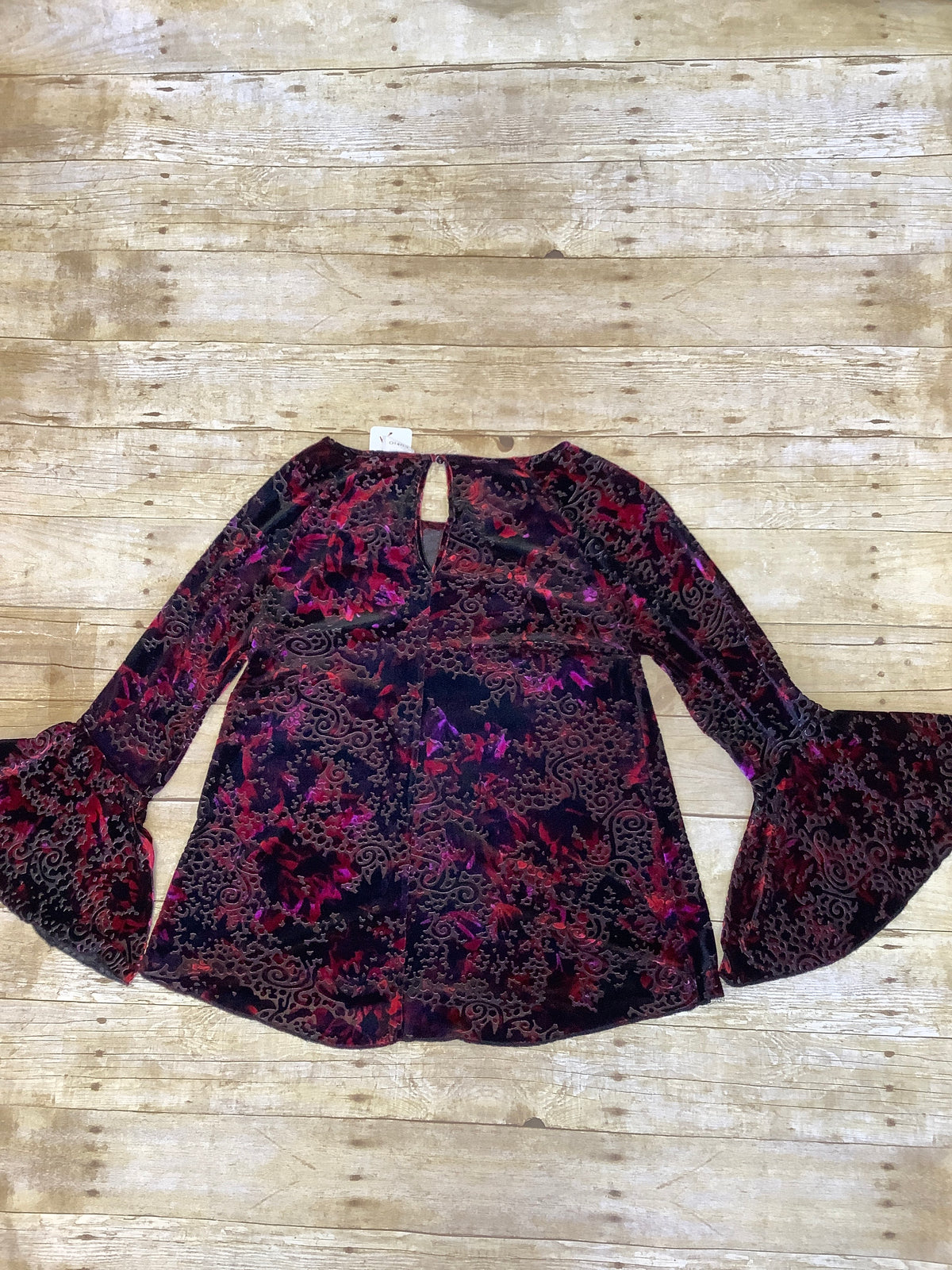 Red and black shirt