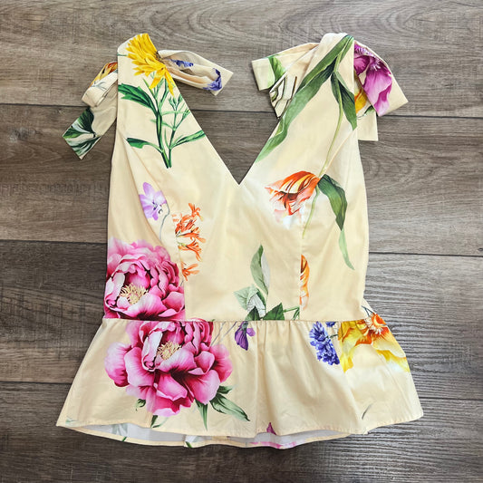 XS Express Floral Top New w/Tags!