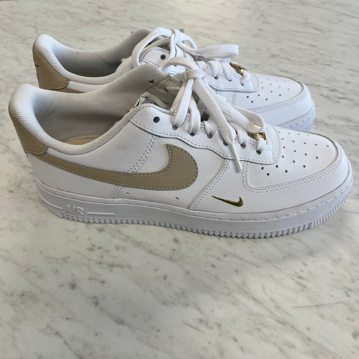 Size 8.5 White Nike Air Force 1s