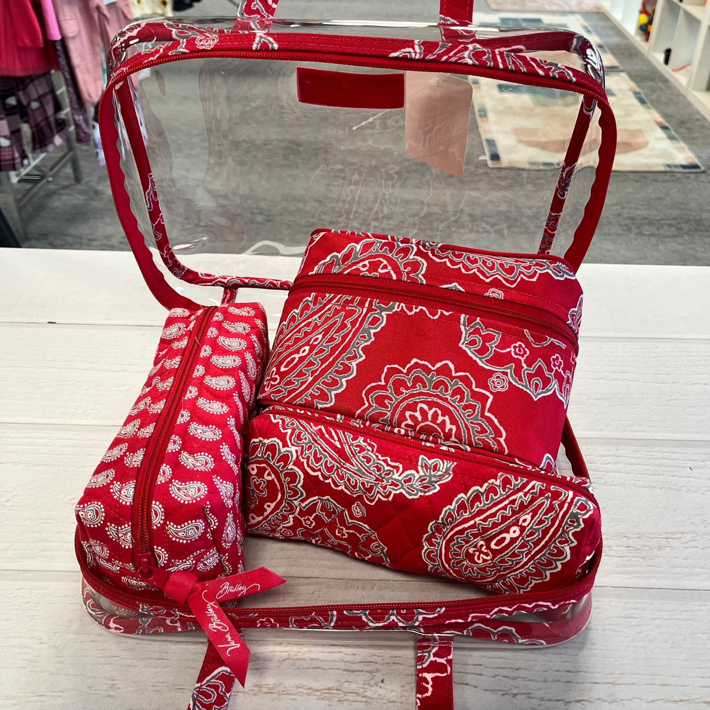 Vera Bradley Cosmetic Organizer Set