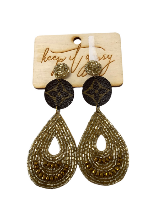 Keep It Gypsy LV dupe earrings