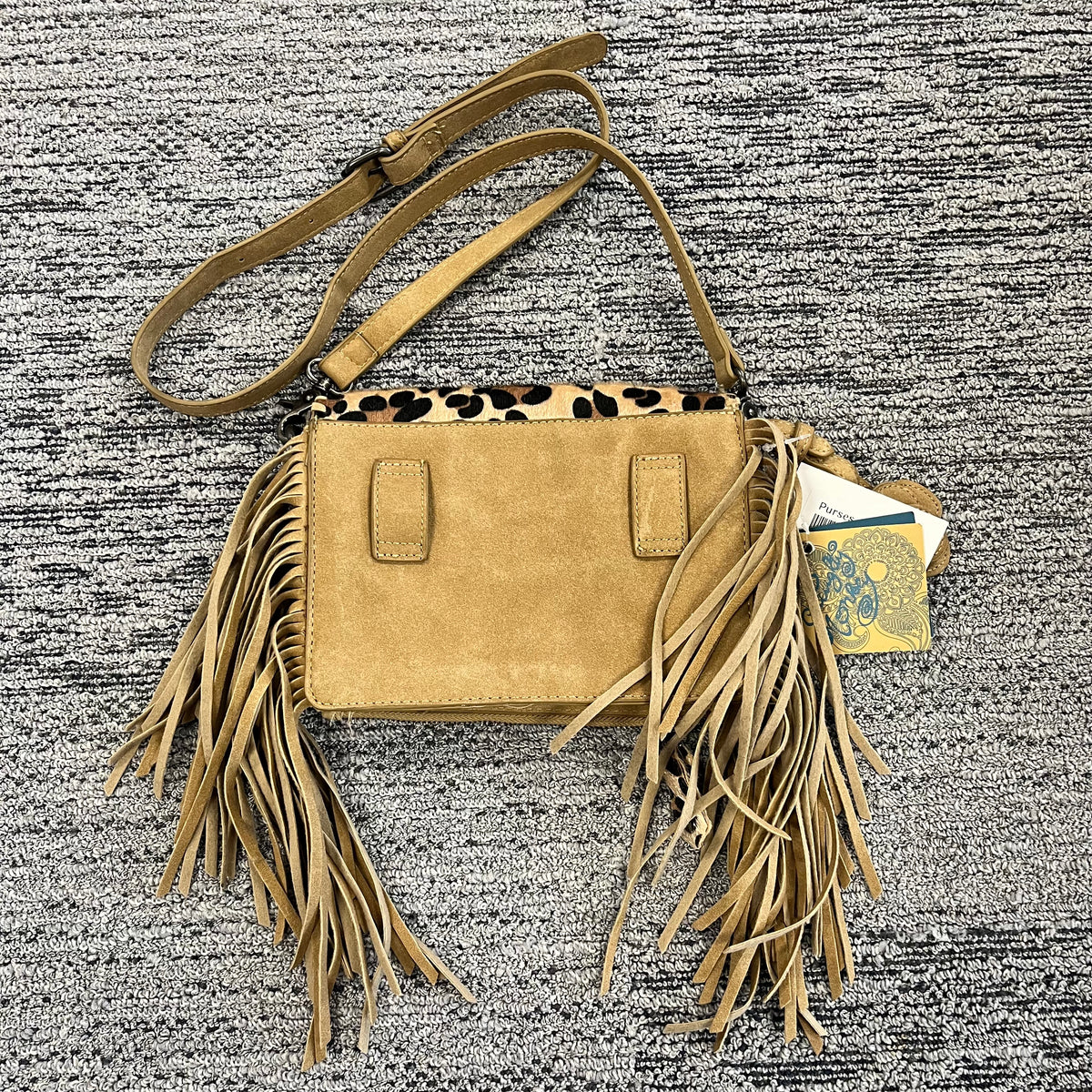 Leopard Print Crossbody Purse New with Tags!