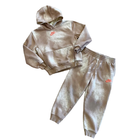 Nike 5-6 Tan ombré sweatsuit set