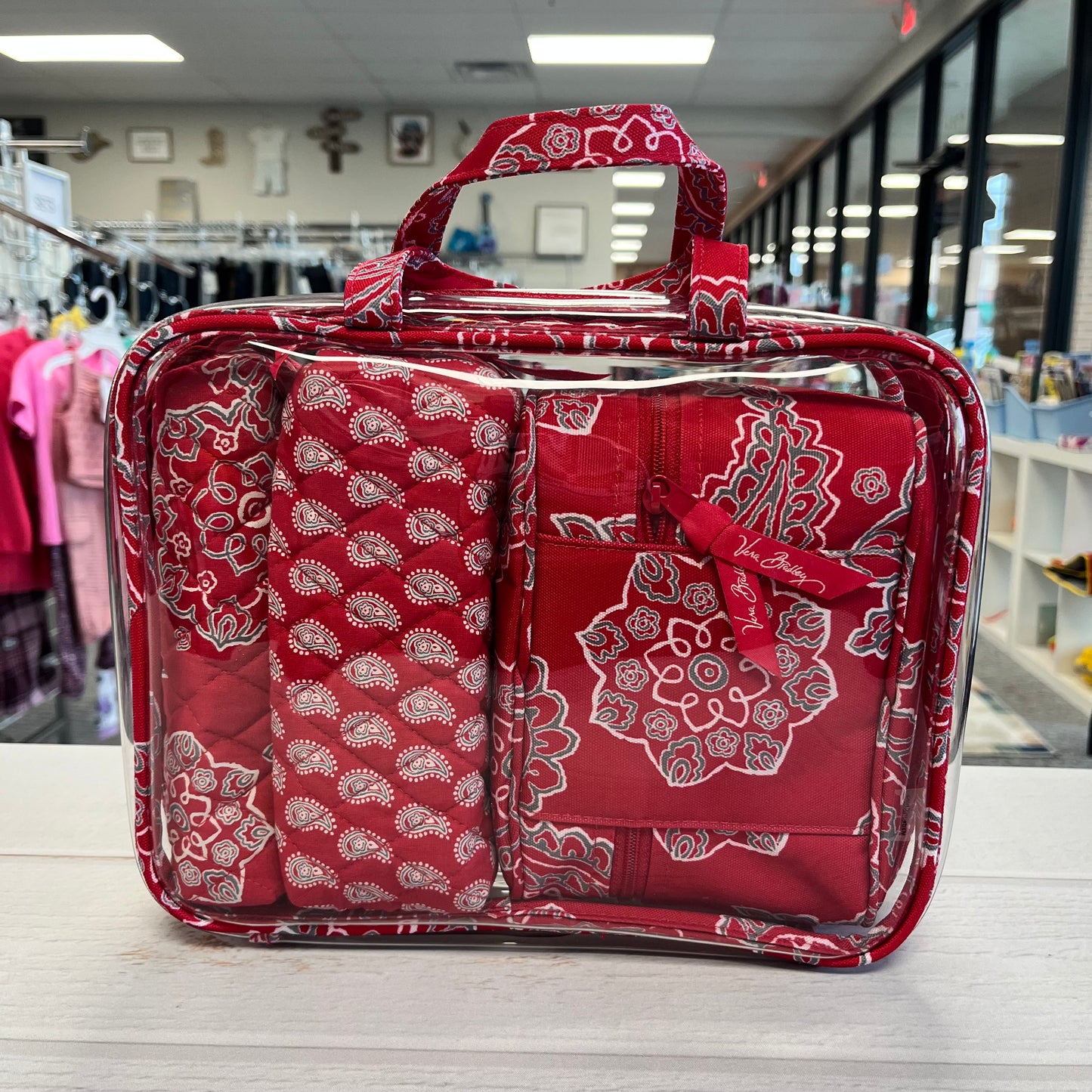 Vera Bradley Cosmetic Organizer Set