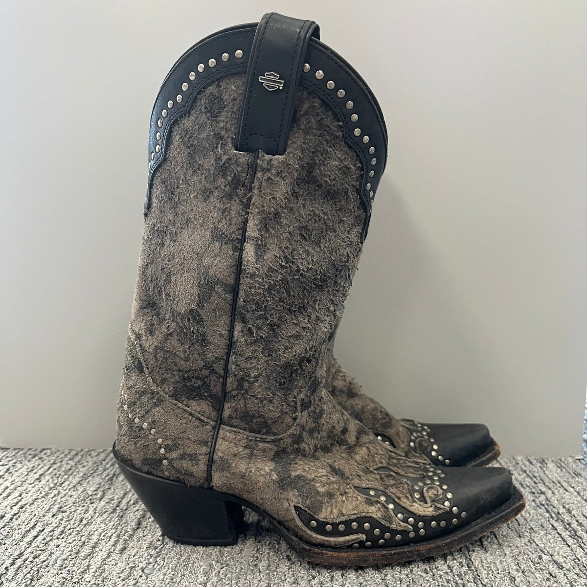 Size 7 Harley Davidson Boots